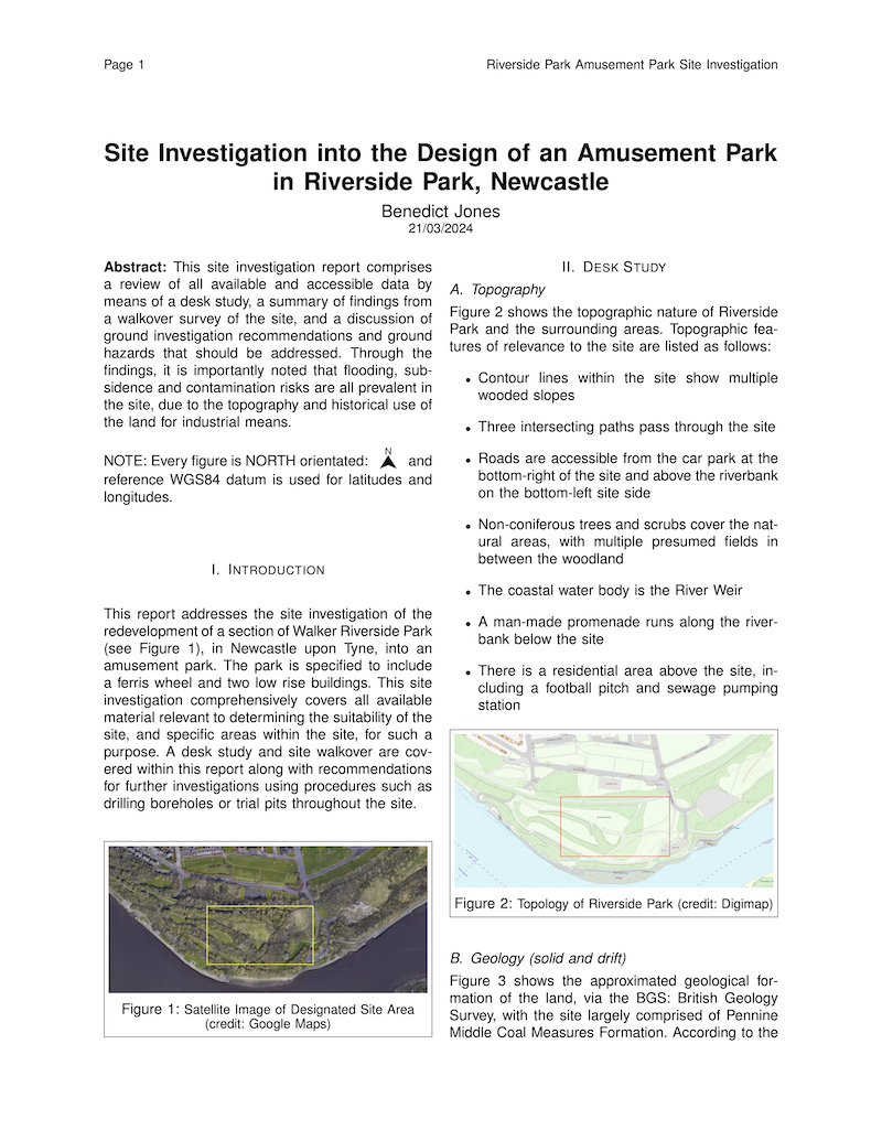 Site Investigation